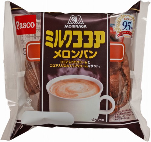森永ミルクココアメロンパン