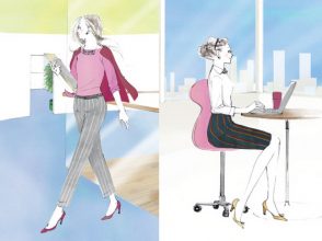 【株式会社ワコール】 働く女性の好感度アップのカギは、“姿勢”にあり!