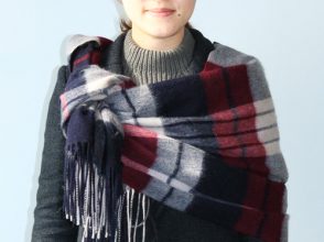 マフラー,ストール,巻き方,防寒,簡単,おしゃれ