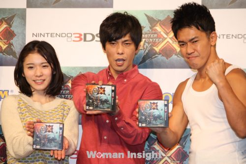 DAIGO,松岡茉優,井上聡,武井壮,モンスターハンタークロス,発表会