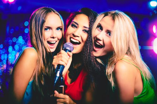 カラオケ,女子会,