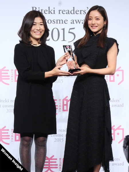 石原さとみ,美的ベストビューティウーマン,2015年