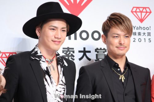 Yahoo検索大賞,三代目,jsb,窪田正孝,藤田ニコル,金田朋子,今市隆二，登坂広臣