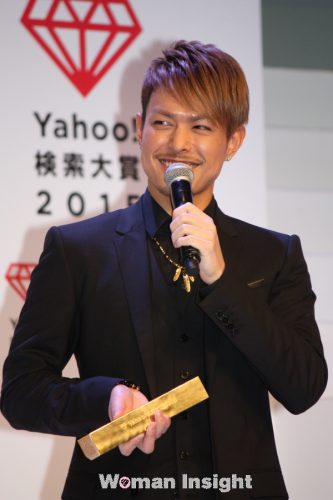 Yahoo検索大賞,三代目,jsb,窪田正孝,藤田ニコル,金田朋子,今市隆二，登坂広臣