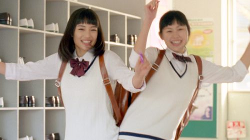 広瀬すず,南乃彩希,Fit's,フィッツ,仲良しダンス