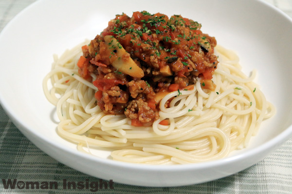 ひき肉,レシピ,アレンジ,パスタ,ソース