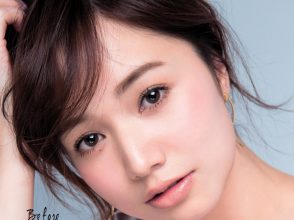チーク,メイク,顔型別,森絵梨佳,北川景子,石原さとみ