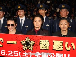 日本で一番悪い奴ら,綾野剛,中村獅童,丸の内TOEI,映画