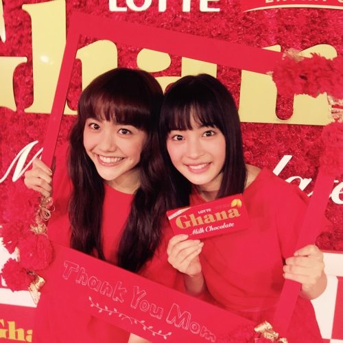 広瀬すず,松井愛莉,ガーナ,母の日、ドリームステーション,JOL原宿