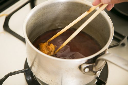 たれは一瞬絡ませる程度でOKだ