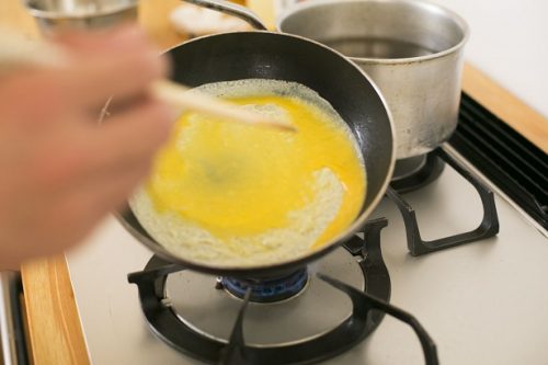 クレープを作る要領でうすーくうすーく