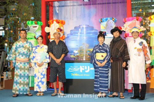室井滋,木梨憲武,上川隆也,中村アン,さかなクン,ファインディング・ドリー