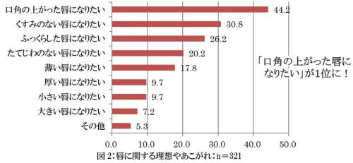 図２_唇に関する理想やあこがれ