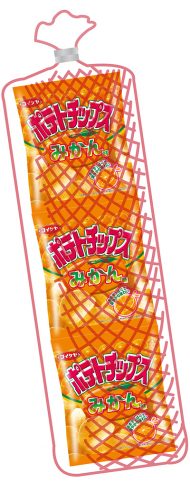 湖池屋,ポテトチップス,みかん味,残暑お見舞い,攻め
