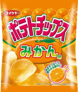 湖池屋,ポテトチップス,みかん味,残暑お見舞い,攻め