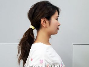 夏,ヘアアレンジ,アップスタイル,時短