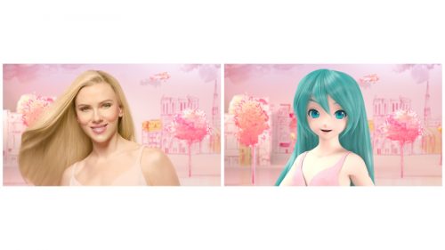 初音ミク,LUX,スーパーリッチシャイン,ストレート＆ビューティー,新CM,スカーレット・ヨハンソン