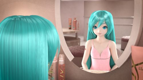 初音ミク,LUX,スーパーリッチシャイン,ストレート＆ビューティー,新CM,スカーレット・ヨハンソン