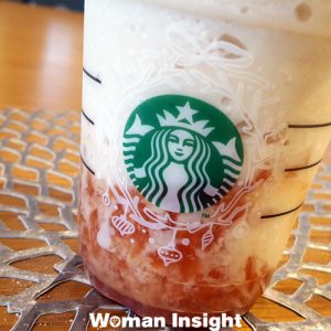 スタバ,スターバックス,フラペチーノ,ホリデー,ベイクドアップル