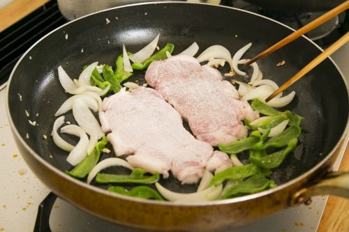 自家製,トマトソース,レシピ,洋食屋,ポークチャップ,レスラー,YAMATO,筋肉キッチン