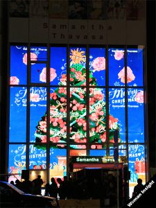 紗栄子,サマンサタバサ,クリスマス,点灯式,表参道
