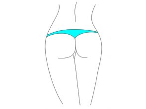 お尻,ガードル,垂れたヒップ