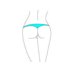 お尻,ガードル,垂れたヒップ