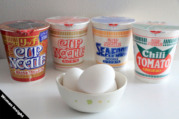 カップヌードル,スープ,アレンジ,卵,ちょい足し,レシピ