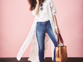 CanCam,3月号,ガウン,2017春夏,トレンド,堀田茜