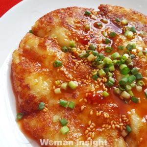 餅,もち,アレンジ,簡単,じゃがいも,チヂミ