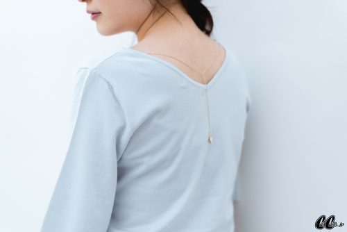 モテる,女子,女,ドキ,デート,彼,チェーン,トップス,後ろ姿,かわいい,岩田絵里奈