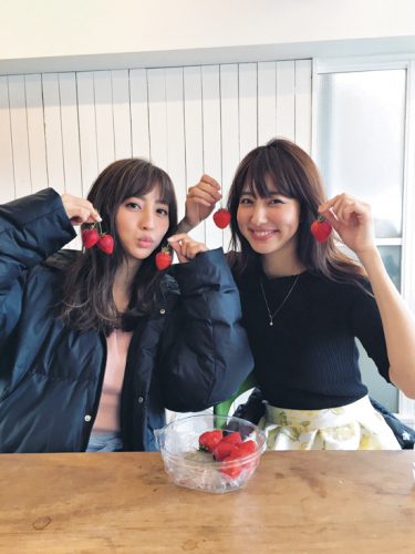 堀田茜,愛甲千笑美,共通点,Cancam,イチゴ