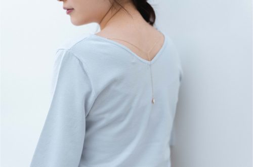 バックシャン,後ろリボン