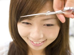 前髪,切りたい,女子高生,女子大生