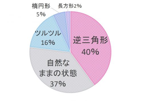 アンダーヘア,理想,形,男性,調査,VIO