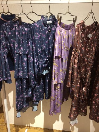 dazzlin,CanCam,展示会、花柄、ワンピース