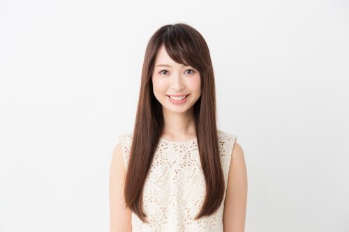 ■こなれたななめ流し前髪のアシメアレンジ