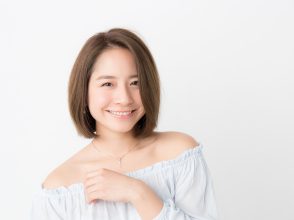ボブヘアをストレートに