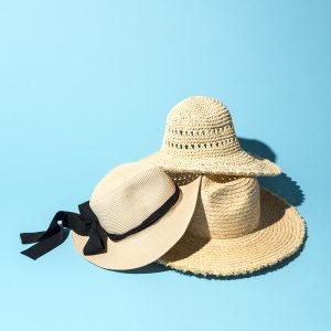 ストローハット,帽子