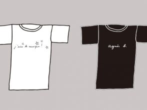 アニエスベーのTシャツカスタマイズキャンペーン