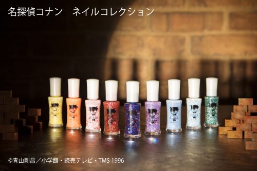 名探偵コナン,ネイル,蝶ネクタイ,スパンコール