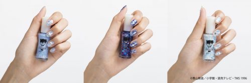 名探偵コナン,ネイル,蝶ネクタイ,スパンコール