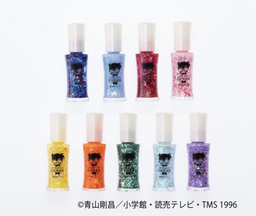 名探偵コナン,ネイル,蝶ネクタイ,スパンコール
