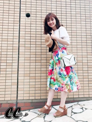 CanCam it girl,渡辺光沙子,小柄,ミニーちゃん,ファッション,スタイルアップ