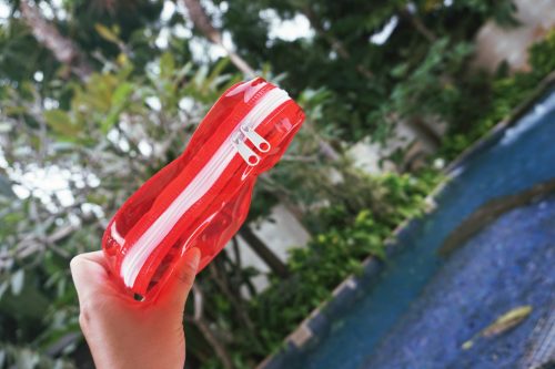ダイソー,フリュー,コラボ,クリアポーチ