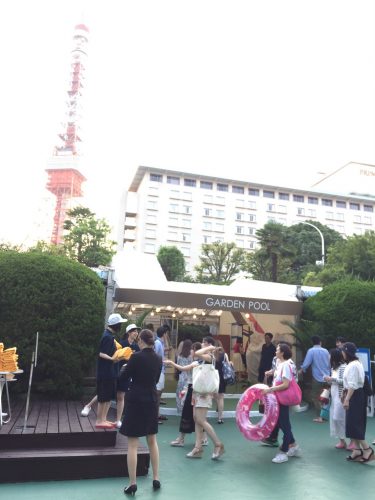 CanCam,Night Pool,ナイトプール,インスタ映え,写真映え,フォトジェニック,