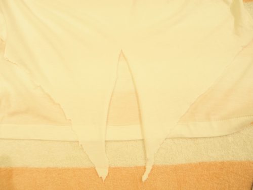 Tシャツ,リメイク,簡単,はさみ,手作り,CanCam it girl,尾身綾子