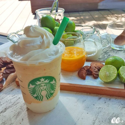 スタバ,フラペチーノ,キーライム,ヨーグルト