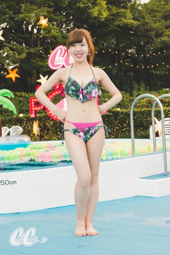 CanCam,Night Pool,ナイトプール,水着,スナップ