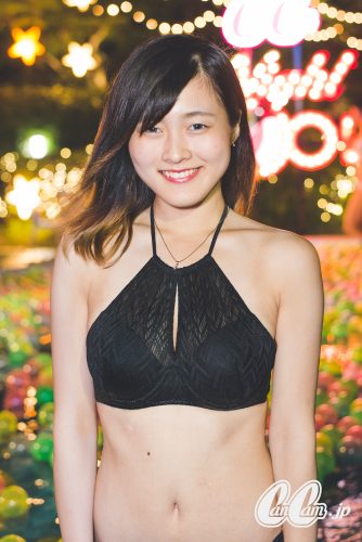 CanCam,Night Pool,ナイトプール,水着,スナップ